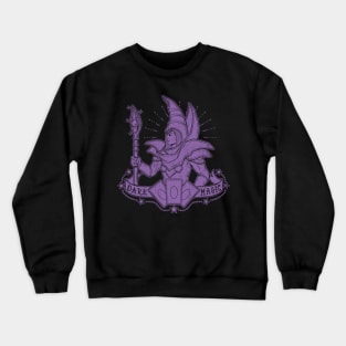 Dark magic - purple ink Crewneck Sweatshirt
